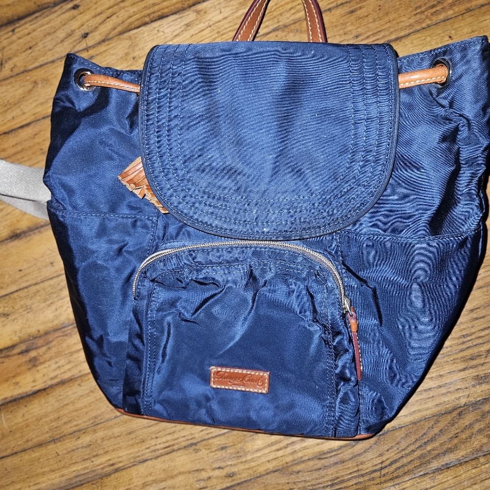Dooney & Bourke nylon and leather backpack